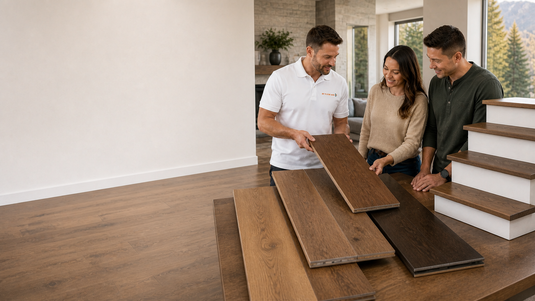 Brown Hardwood