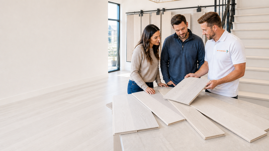 White Hardwood Floors